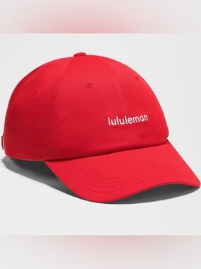 lululemon Red Logo Baseball Cap